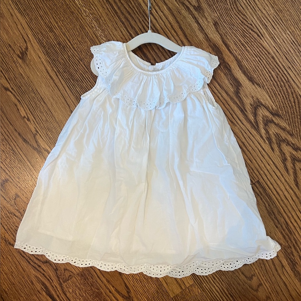 Fantasie Kids White Eyelet Dress 2T